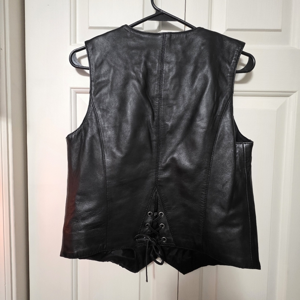 First Manufacturing Savannah Women's Motorcycle Vest Med - Picture 3 of 11